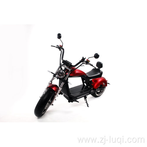 Battery Electric Motorbike with Double Seat Scooter